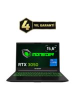 Monster Abra A5 V20.6.2 Intel Core i7 13620H 32GB RAM 1TB SSD RTX3050 Freedos 15.6” FHD 144Hz