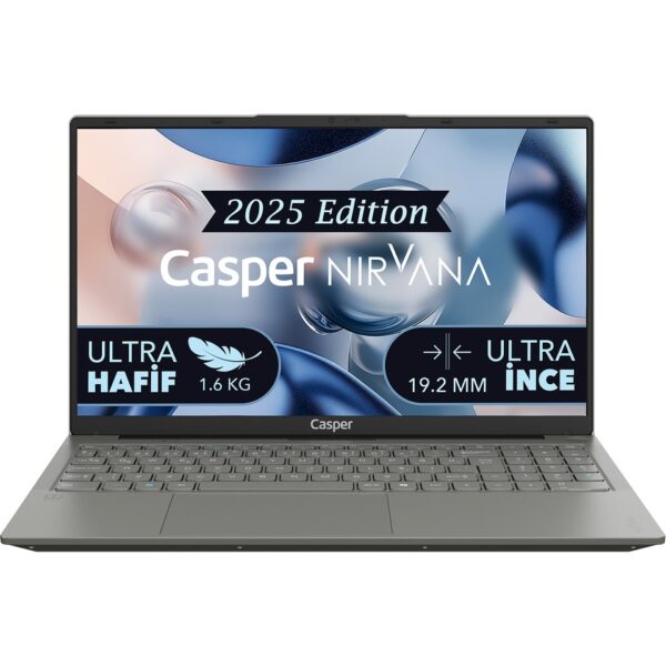 Casper Nirvana X600.7430-BV00X-G-F AMD Ryzen 5 7430U 16GB RAM 500GB SSD Freedos 15.6” FHD