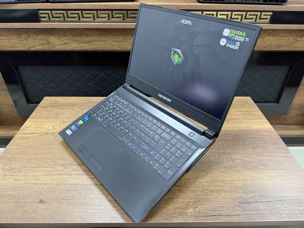 Monster Abra A5 V17.2 Intel Core i5 11400H 16GB 512GB SSD RTX3050Ti 15.6” FHD 144Hz (İKİNCİ EL) - Görsel 4