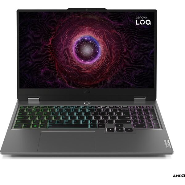 Lenovo LOQ AMD Ryzen 7 7435HS 24GB 1TB SSD RTX4070 Freedos 15.6" FHD Taşınabilir Bilgisayar 83JC00F6TR