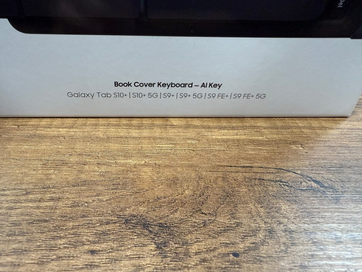 Samsung Galaxy Tab S10+ S9+ Klavyeli Mousepadli Kılıf (İKİNCİ EL) - Görsel 3
