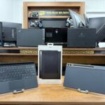 Samsung Galaxy Tab S10+ S9+ Klavyeli Mousepadli Kılıf (İKİNCİ EL)