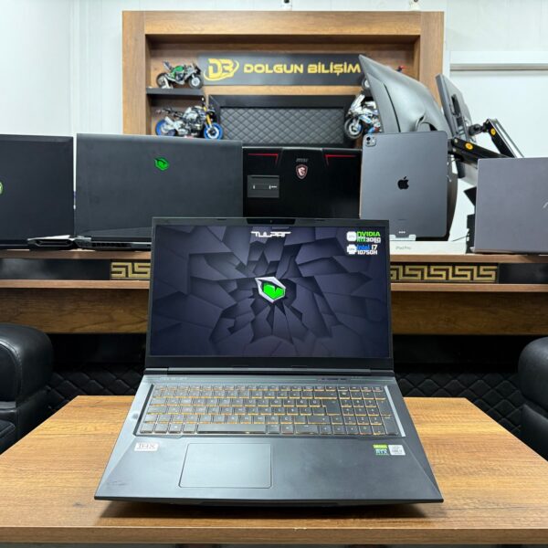 Monster Tulpar T7 V20.3 Intel Core i7 10750H 32GB 500GB SSD RTX3060 17.3” FHD 144Hz (KUSURLU İKİNCİ EL)