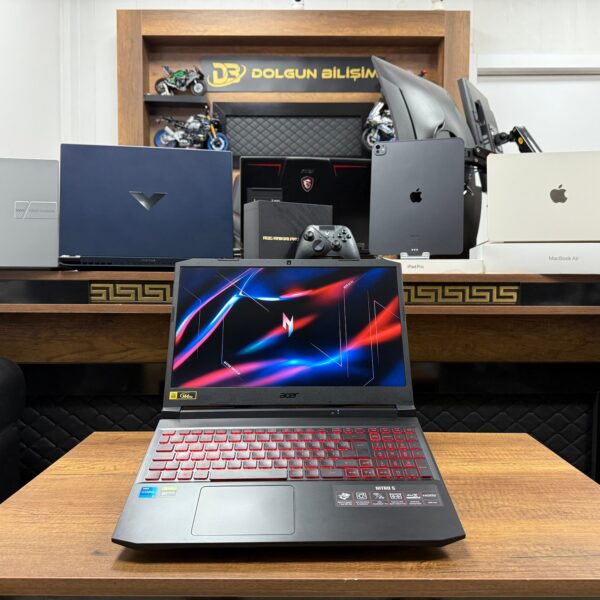 Acer Nitro 5 AN515-57-599V Intel Core i5 11400H 8GB RAM 256GB SSD GTX1650 15.6” FHD 144Hz NH.QEKEY.004 (İKİNCİ EL)