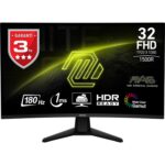 MSI MAG 32C6 31.5” 180Hz FHD 1ms VA Kavisli Oyuncu Monitörü