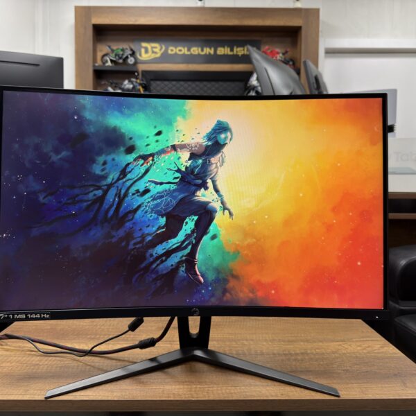 Gamepower GPR27C144 27” Full HD 144Hz 1ms Freesync Curved Oyuncu Monitörü (İKİNCİ EL)