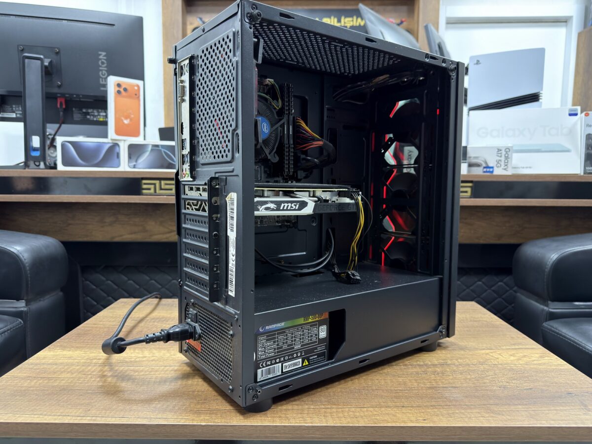 Rampage Kasa Intel Core i5 9400F 16GB RAM 256GB SSD 1TB HDD GTX1660Ti (İKİNCİ EL) - Görsel 3