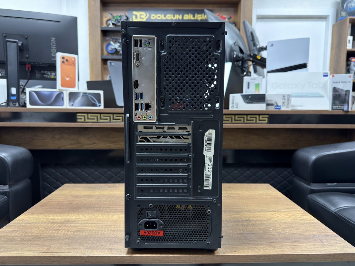 Rampage Kasa Intel Core i5 9400F 16GB RAM 256GB SSD 1TB HDD GTX1660Ti (İKİNCİ EL) - Görsel 4