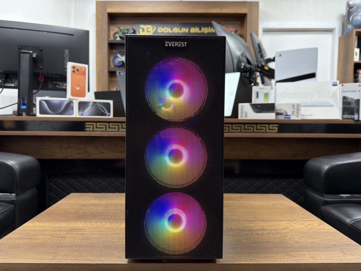 Everest Kasa AMD Ryzen 5 5600 16GB RAM 500GB SSD RTX4060 (İKİNCİ EL) - Görsel 2
