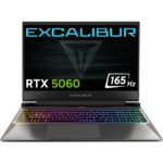 Excalibur G870 Intel Core i7 13620H 24GB 1TB SSD RTX5060 Freedos 15.6" 165Hz Taşınabilir Bilgisayar G870.1362-CF60X-C