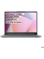 IdeaPad Slim 3 AMD Ryzen 3 7320U 8GB 512GB SSD Freedos 15.6" FHD Taşınabilir Bilgisayar 82XQ00JGTX - Görsel 2