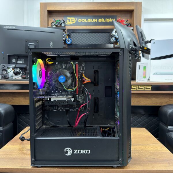 Zoko i3-10100F 16GB 256GB GTX750 2GB W10 Oyuncu Kasası