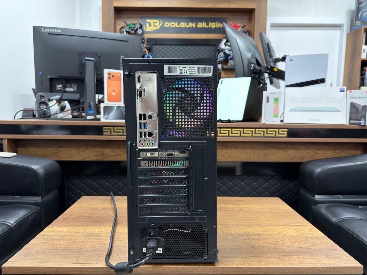 Zoko i3-10100F 16GB 256GB GTX750 2GB W10 Oyuncu Kasası - Görsel 4