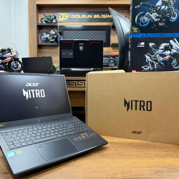 Acer Nitro V15 ANV15-51 NH.QNBEY.006 İ5-13420H 8GB 512SSD RTX4050 15.6" FHD