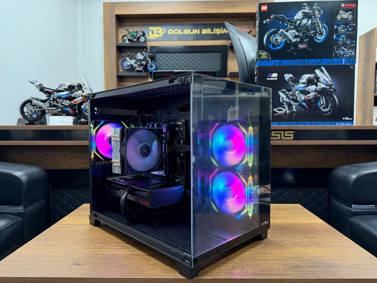 Chaby JD Stark S700 R5-7500F 16GB DDR5 1TB SSD RX9060XT-16GB - Görsel 2