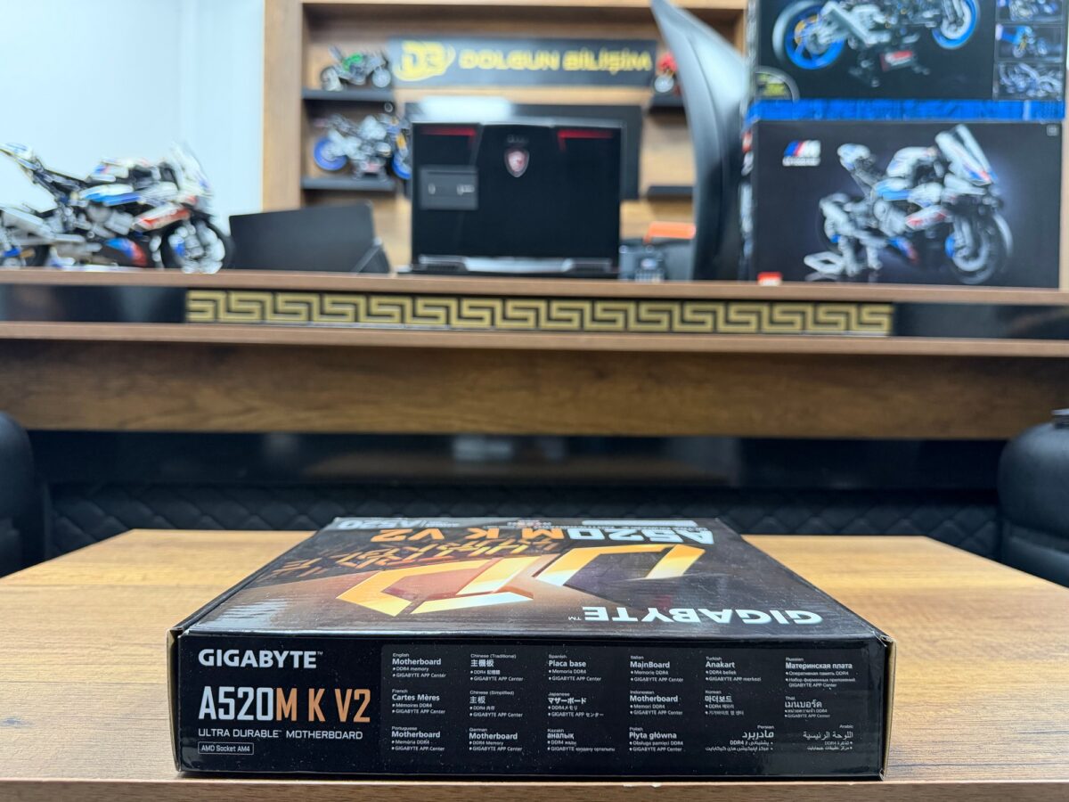 Gigabyte A520M-K-V2 AMD AM4 DDR4 Micro ATX Anakart - Görsel 2