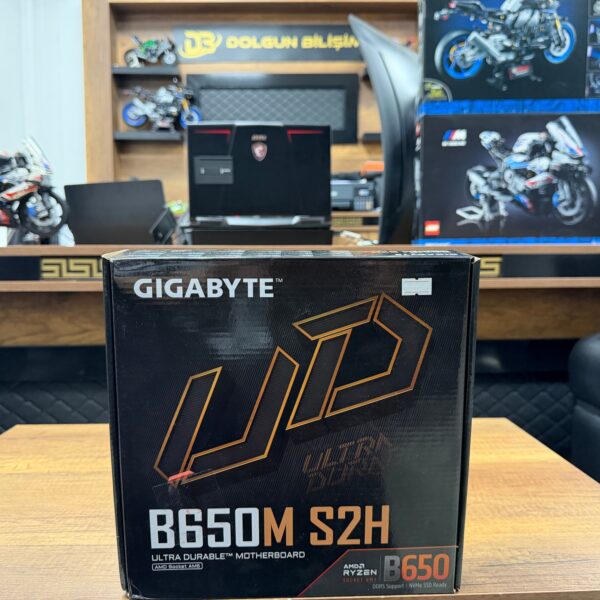 Gigabyte B650M S2H AMD Soket AM5 DDR5 6400MHz mATX Gaming Anakart