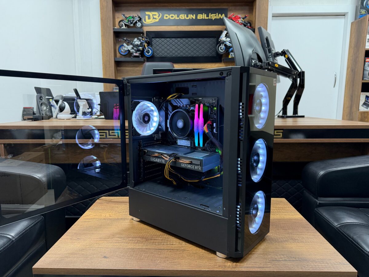 Frizby AMD R5 5600x 16GB 256SSD 500HDD RTX4060 8GB (İKİNCİ EL) - Görsel 2