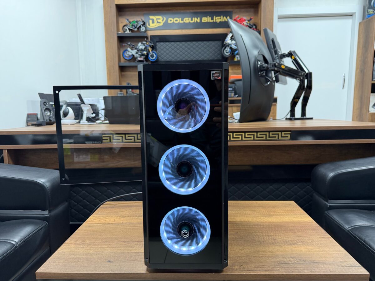 Frizby AMD R5 5600x 16GB 256SSD 500HDD RTX4060 8GB (İKİNCİ EL) - Görsel 3