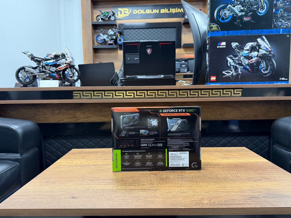 Gigabyte GeForce RTX5060TI WINDFORCE MAX OC 16GB 128Bit Ekran Kartı - Görsel 3