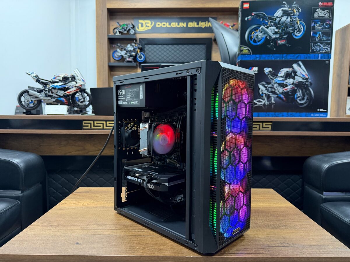 Hiper Zoe R5-5500 2x8GB DDR4 RAM RTX 5060 8GB 500GB SSD GAMİNG KASA - Görsel 2