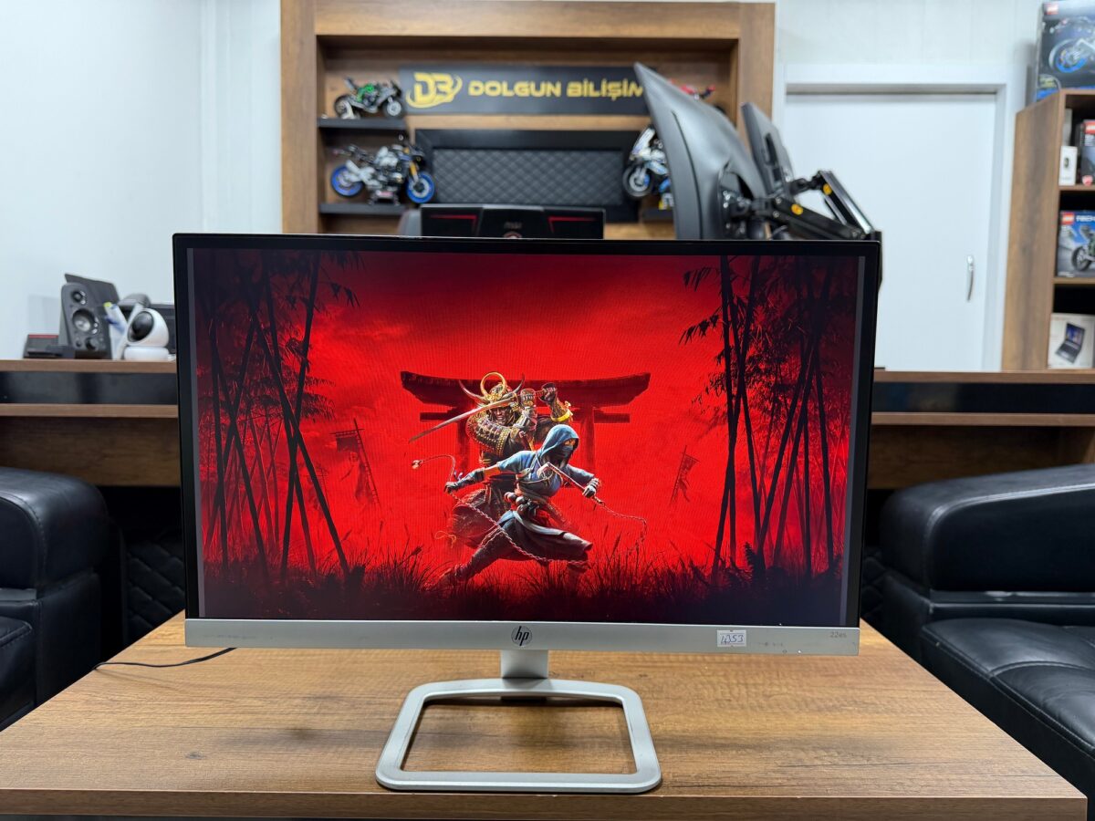 HP 22ES 21.5” Full HD 60Hz 7ms IPS T3M70AA Monitör (İKİNCİ EL) - Görsel 2