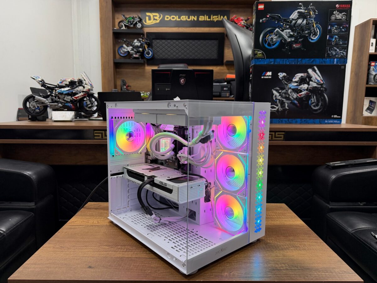 James Donkey S700 Beyaz İ5-14600Kf 16GB DDR5 500GB SSD RTX5070 Asus 12GB - Görsel 2