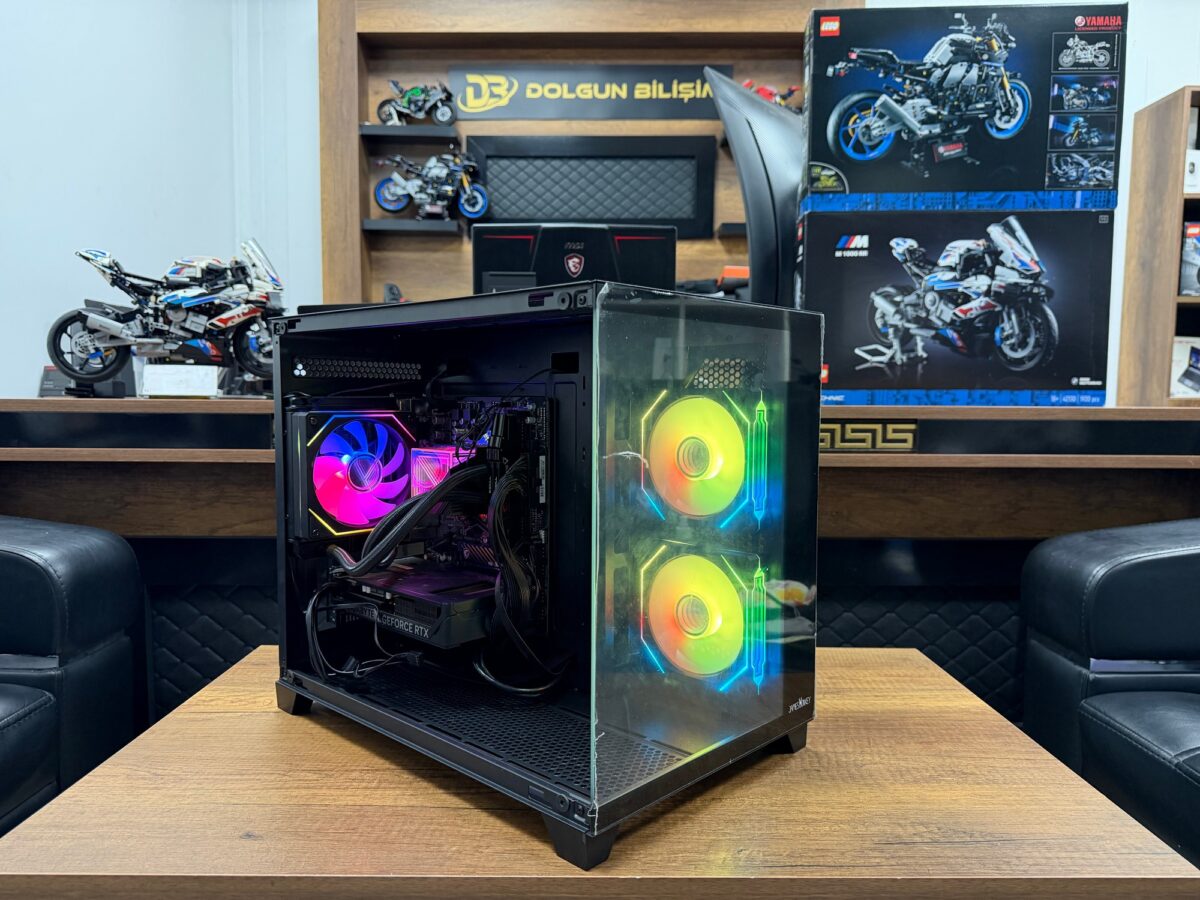 James Donkey Stark S700 R7-5700 8x2 DDR4 RTX 5060 500GB SSD GAMİNG KASA - Görsel 2