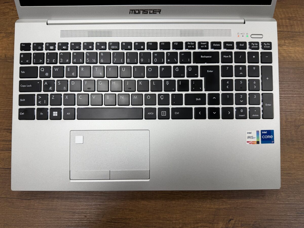 Monster Huma H5 V4.2 İ7 1255U 32GB 500SSD 15,6 Dizüstü Bilgisayar (İKİNCİ EL) - Görsel 2