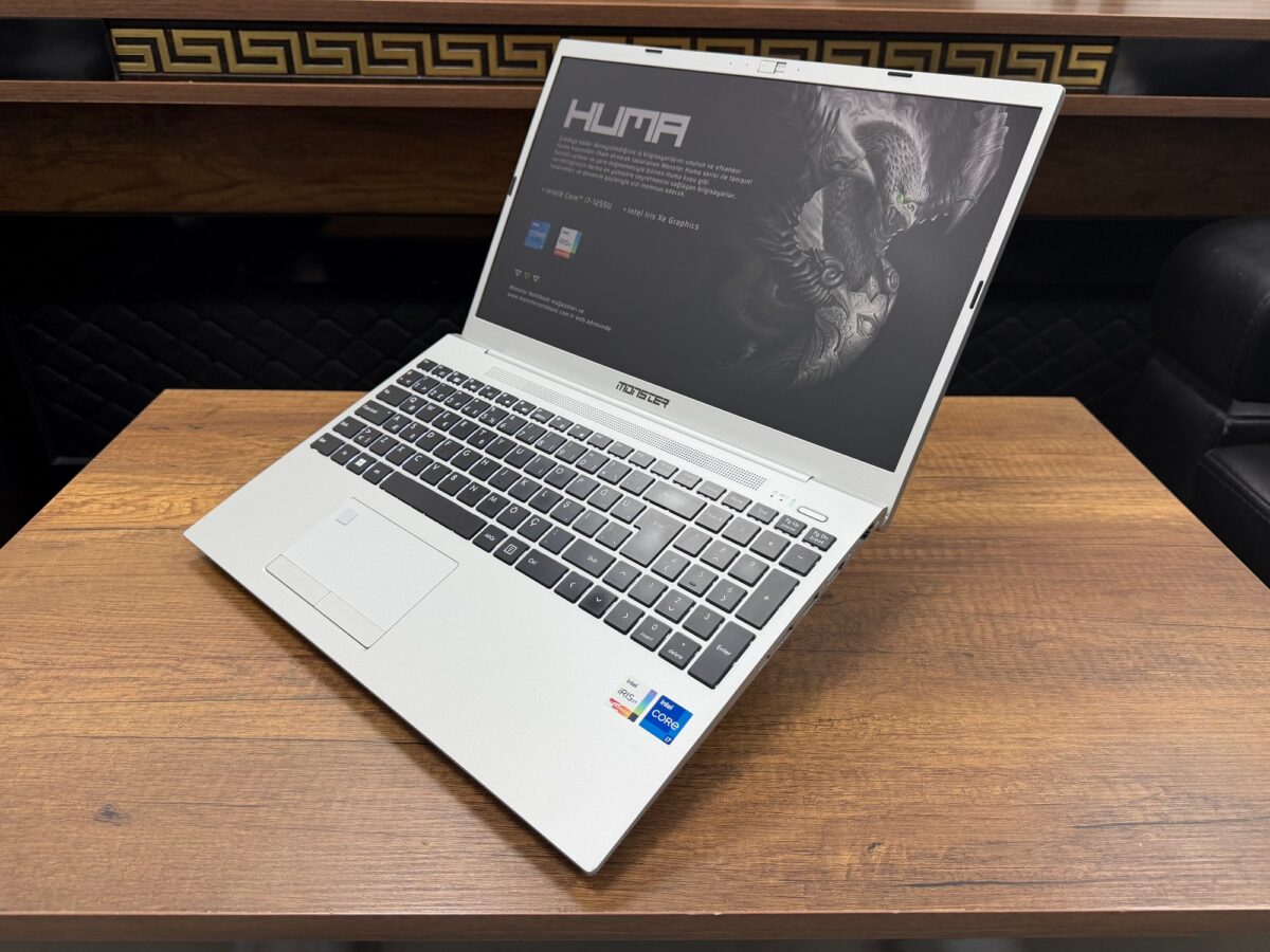 Monster Huma H5 V4.2 İ7 1255U 32GB 500SSD 15,6 Dizüstü Bilgisayar (İKİNCİ EL) - Görsel 4