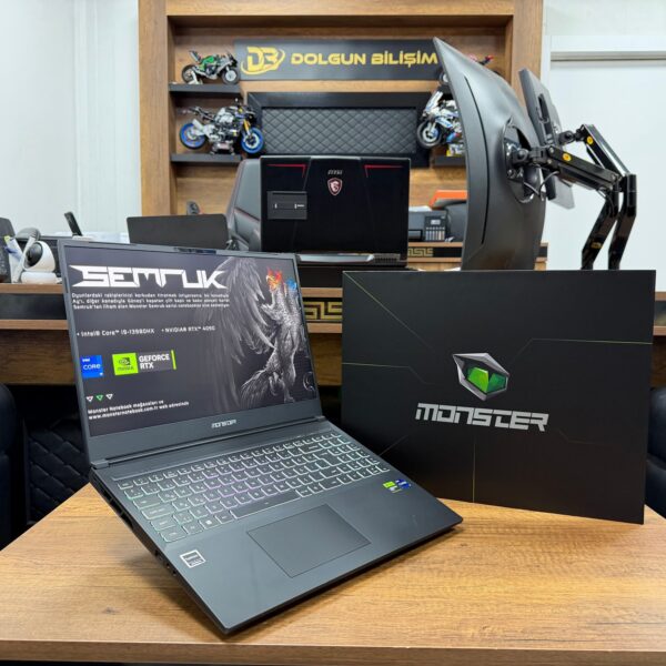 Monster Tulpar T6 V1.2.5 i9 14900HX 32GB 1TB SSD RTX4080 W11 16" WQXGA (İKİNCİ EL)