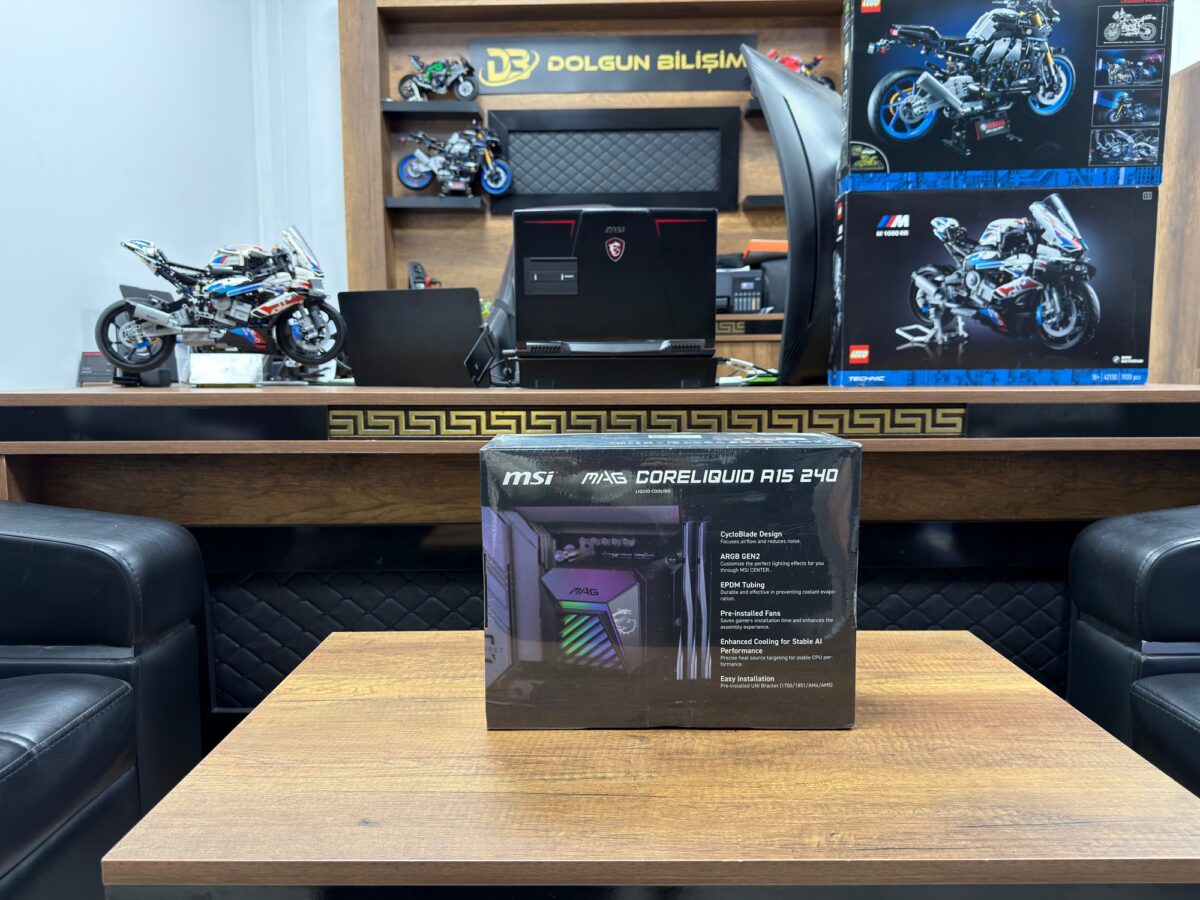 MSI MAG CoreLiquid A15 240mm Siyah İşlemci Sıvı Soğutucu - Görsel 2