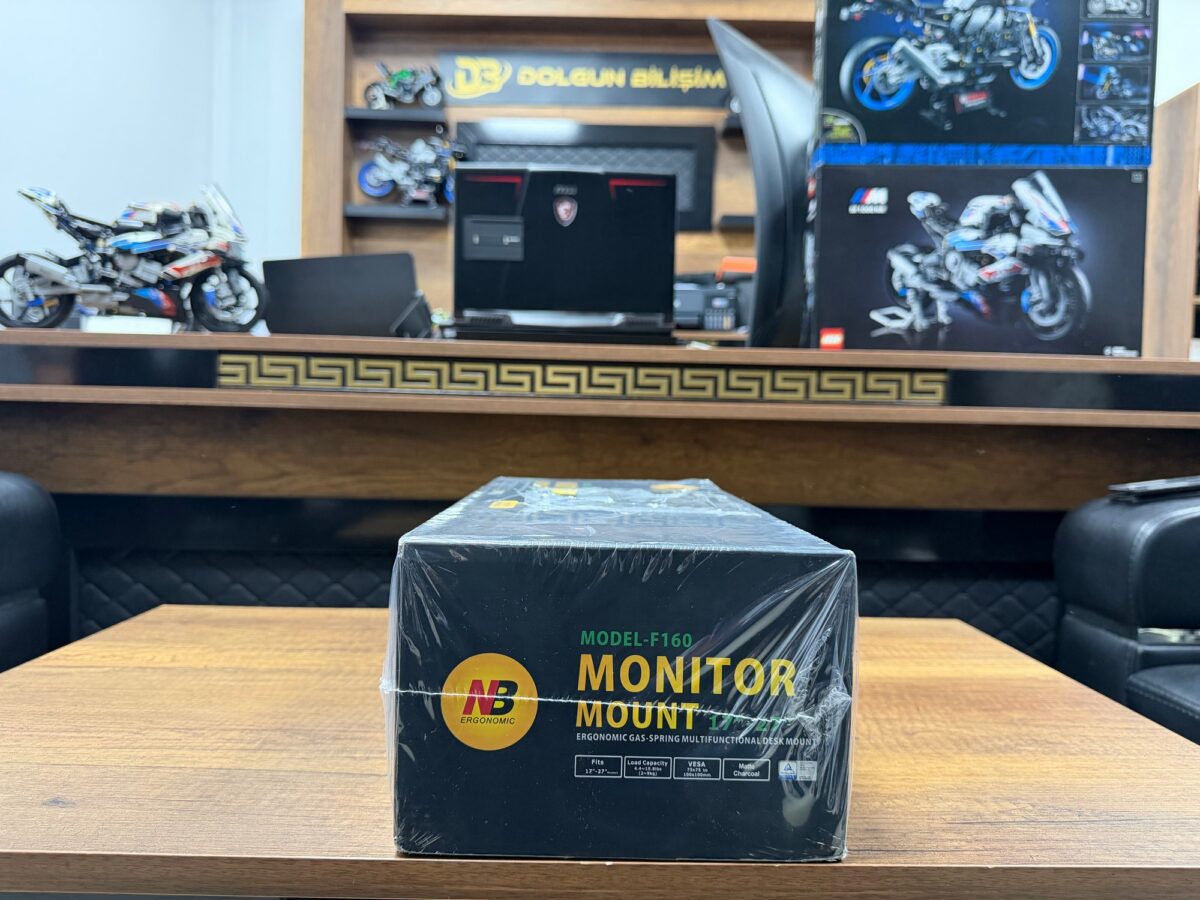 North Bayou F160 17-27 inç İki Kollu Amortisörlü Monitör Standı - Görsel 3
