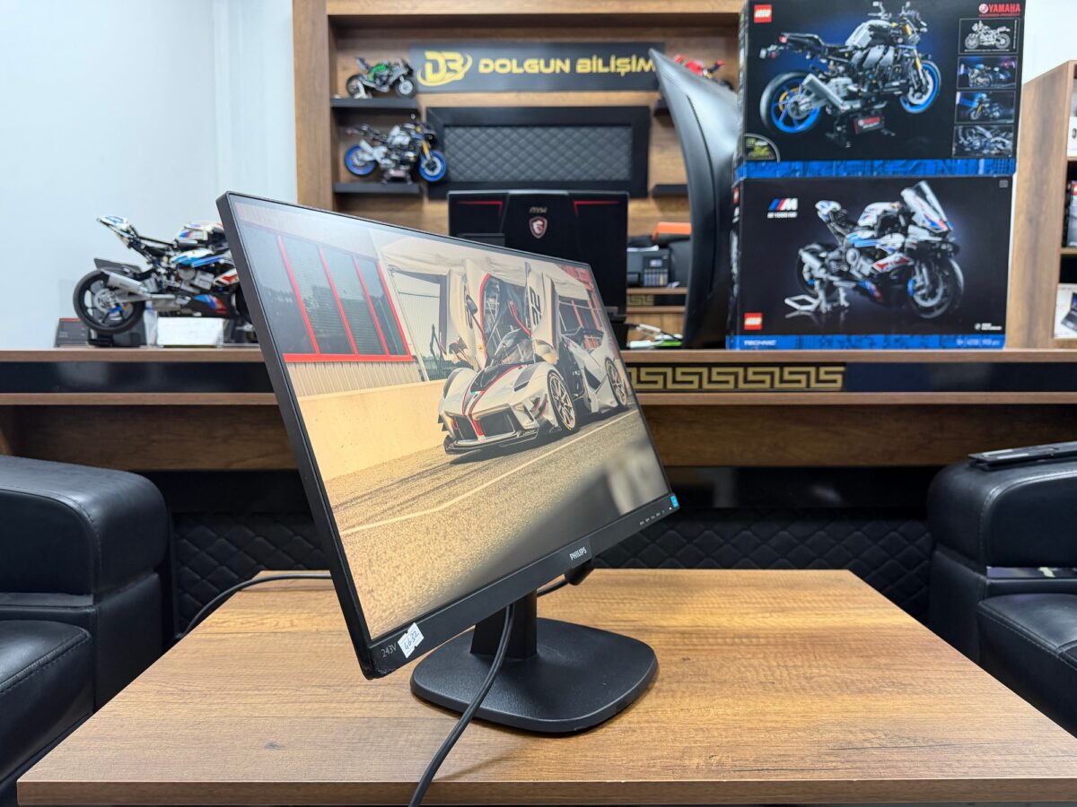 Philips 243V7QDAB 24" 100Hz Monitör (İKİNCİ EL) - Görsel 2