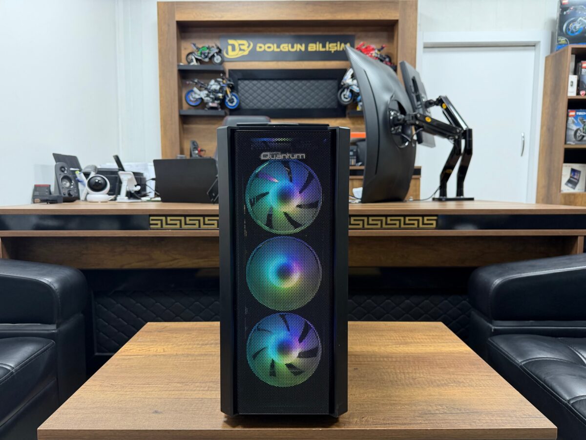  Quantum Kasa AMD R7 5700X 32x1 DDR4 1TB RTX4060TI (İKİNCİ EL) - Görsel 3