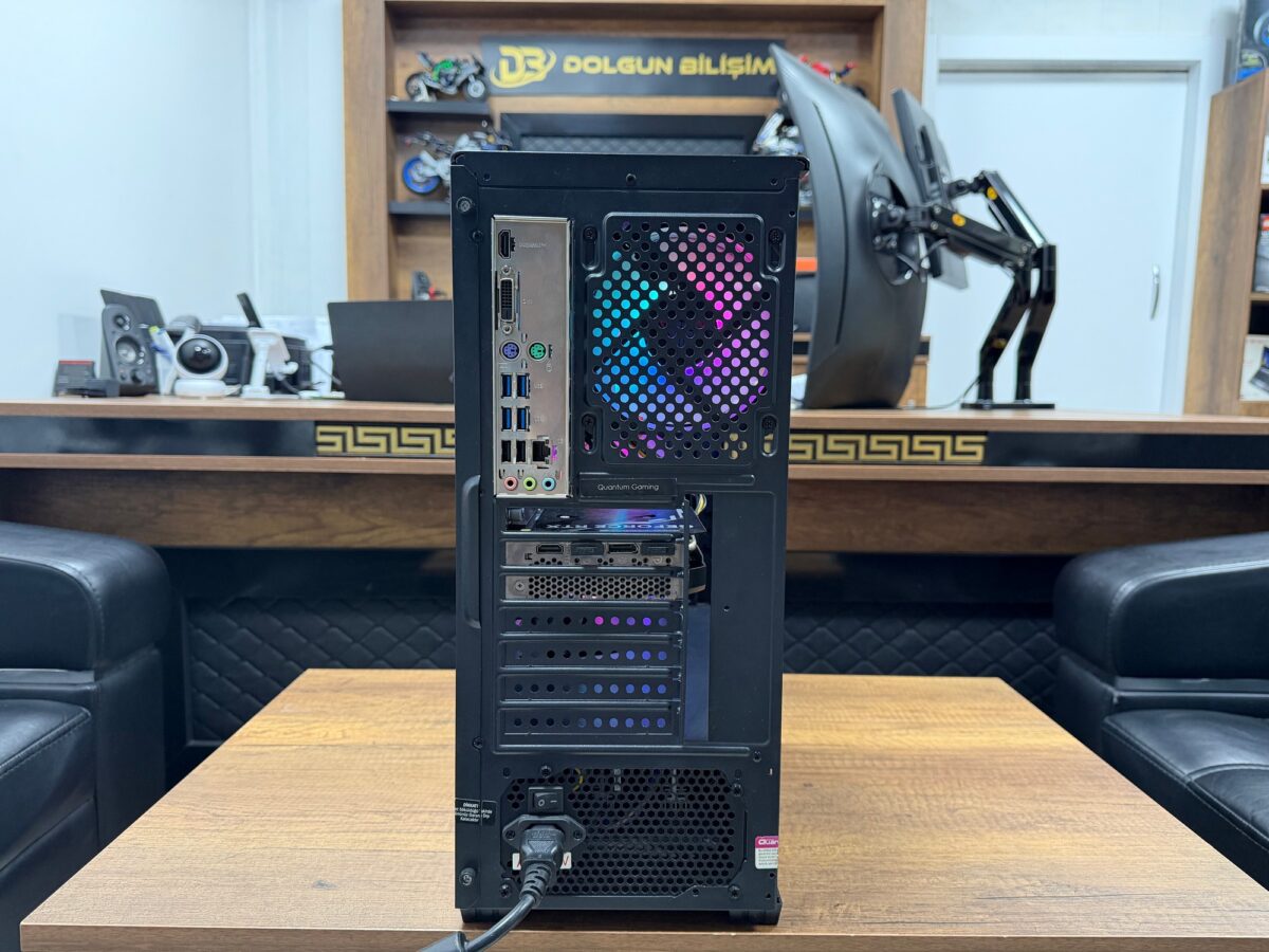  Quantum Kasa AMD R7 5700X 32x1 DDR4 1TB RTX4060TI (İKİNCİ EL) - Görsel 4