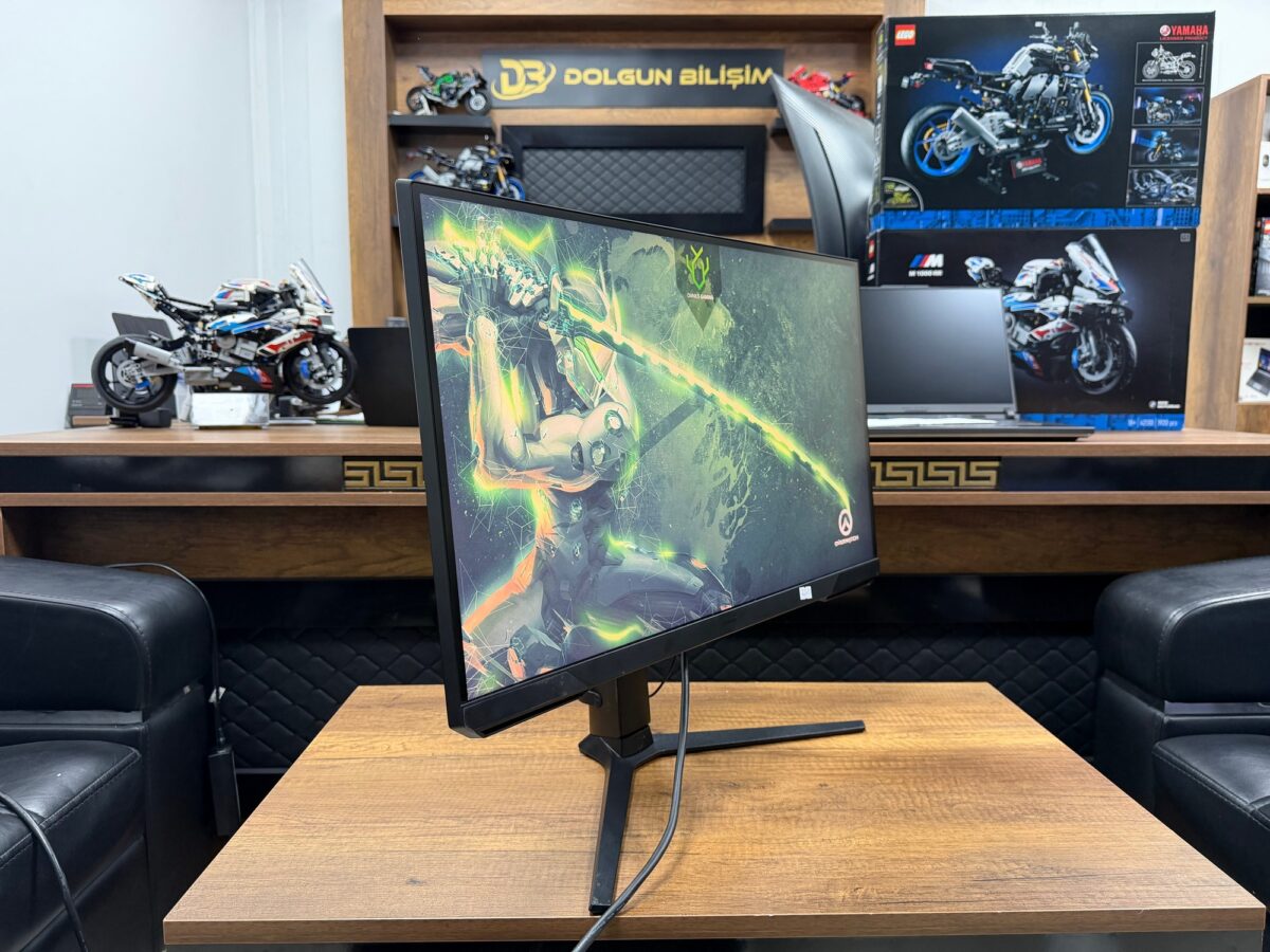 Samsung Odyssey G5 LS27CG510EUXUF 27" 1MS 2K Pivot 165 Hz Oyuncu Monitörü (İKİNCİ EL) - Görsel 2