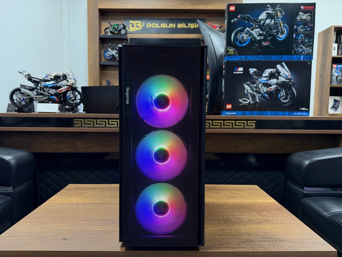 Segotep Axe 5 R5-7500F 16GB DDR5 1TB SSD RTX5070 12GB Gaming Kasa - Görsel 3
