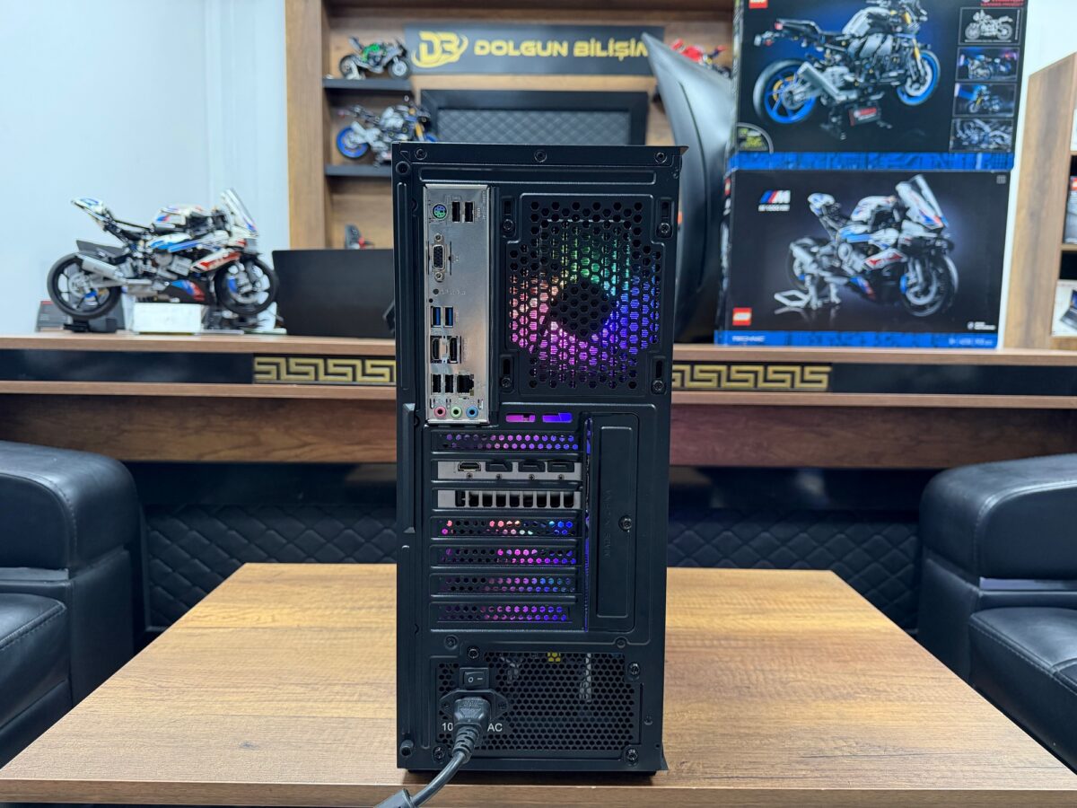 Segotep Axe 5 R5-7500F 16GB DDR5 1TB SSD RTX5070 12GB Gaming Kasa - Görsel 4