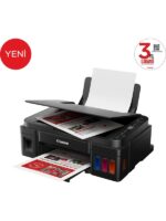 Canon Pixma G3410 Wi-Fi + Tarayıcı + Fotokopi Renkli Çok Fonksiyonlu Tanklı Yazıcı - Görsel 3