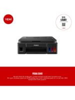 Canon Pixma G3410 Wi-Fi + Tarayıcı + Fotokopi Renkli Çok Fonksiyonlu Tanklı Yazıcı - Görsel 5