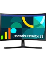 Samsung Essential S3 27" 4 Ms 100 Hz Full HD Curved LED Monitör LS27D366GAUXUF - Görsel 2