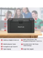 Pantum P2500W Yazıcı Wi-Fi Mono Lazer Yazıcı ( Opsiyonel Dolum İmkanı ) - Görsel 5