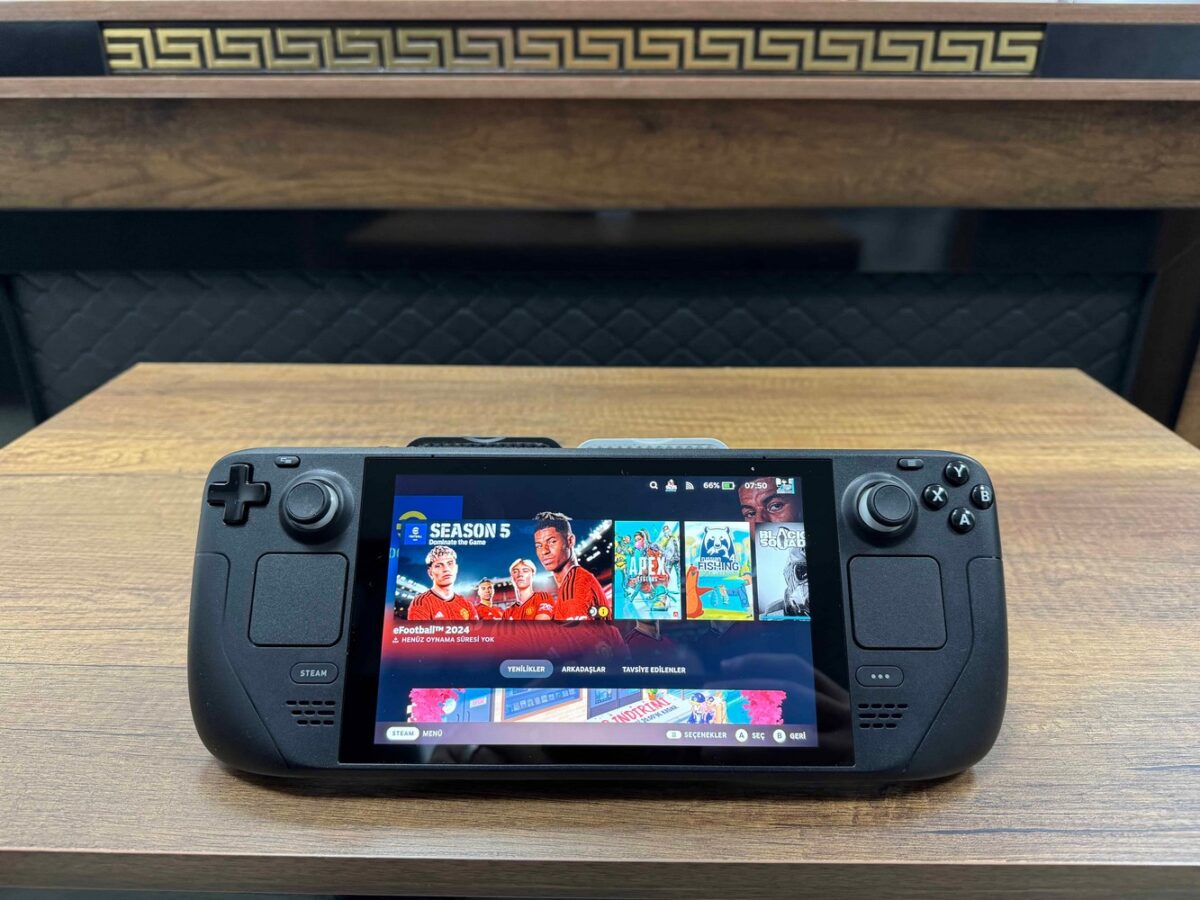 Valve Steam Deck 64GB Oyun Konsolu+256GB Samsung Hafıza Kartı (İKİNCİ EL) - Görsel 5