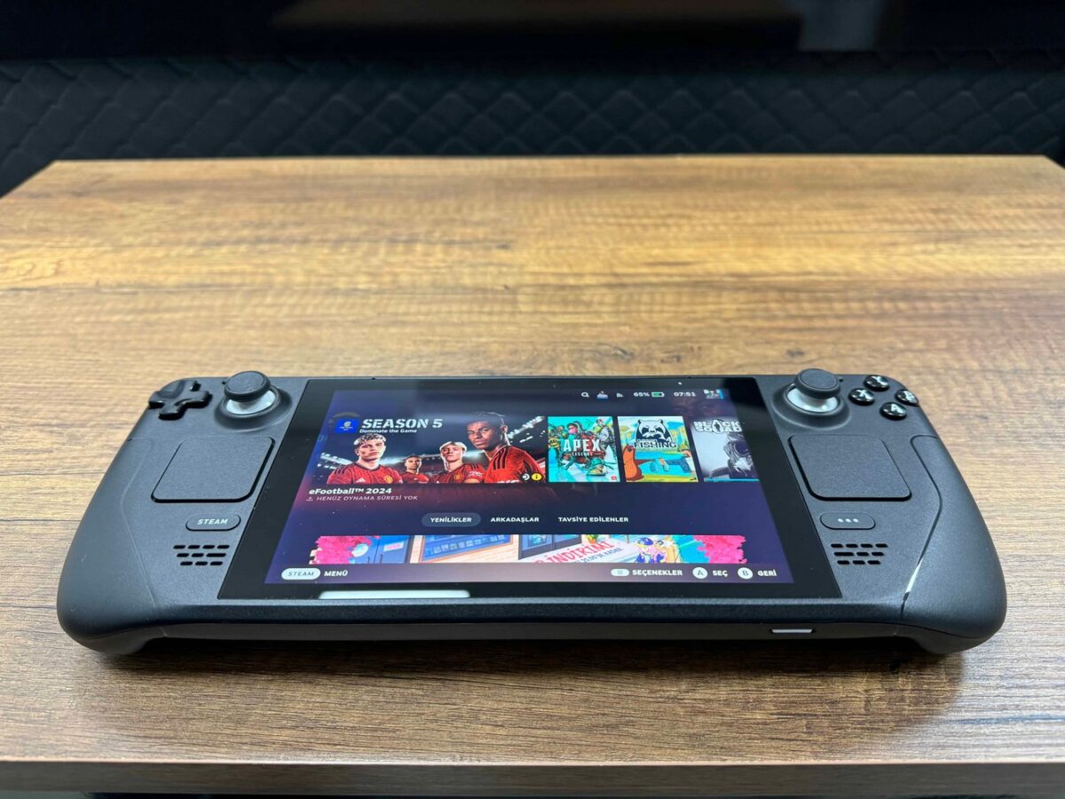 Valve Steam Deck 64GB Oyun Konsolu+256GB Samsung Hafıza Kartı (İKİNCİ EL) - Görsel 4
