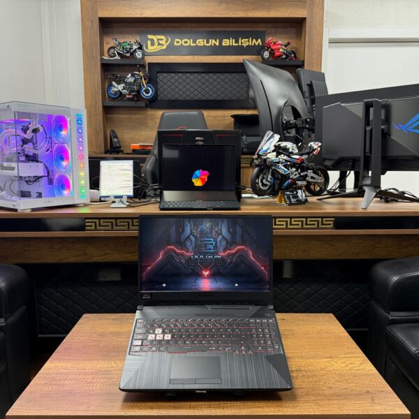 Asus TUF F15 i5-10300H 8GB 512GB GTX1650 15.6” FHD 144Hz FX506LHB-HN323W Oyuncu Bilgisayarı (İKİNCİ EL)