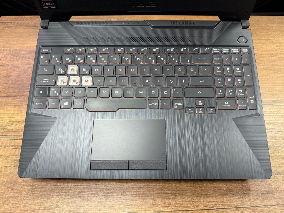 Asus TUF F15 i5-10300H 8GB 512GB GTX1650 15.6” FHD 144Hz FX506LHB-HN323W Oyuncu Bilgisayarı (İKİNCİ EL) - Görsel 2