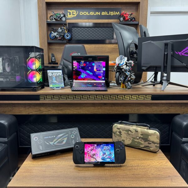 Asus ROG Ally X 512 GB Çantalı El Konsolu (İKİNCİ EL)