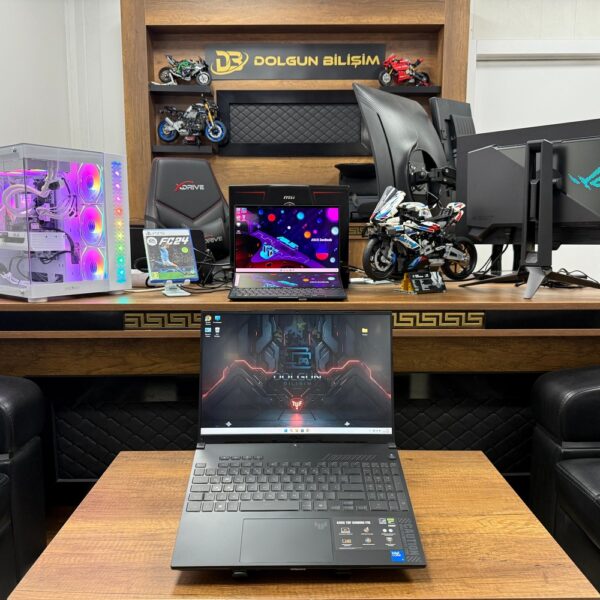 Asus TUF Gaming F16 FX607VJ-RL033 Core 5 210H 16GB 512GB RTX3050 6GB 16" 144Hz Oyuncu Bilgisayarı (İKİNCİ EL)