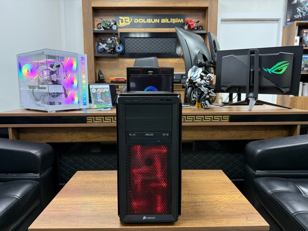Corsair Intel i5-4460 8GB 120GB SSD 1TB HDD GT740 2GB Oyuncu Kasası (İKİNCİ EL) - Görsel 3